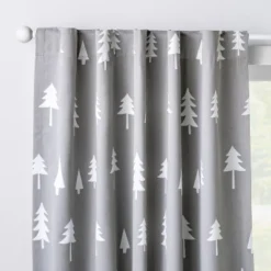 Blackout Curtain Panel Trees - Cloud Island Gray -Cloud Island GUEST 0c1a6528 cfb3 4264 aa09 1708c1a308f8