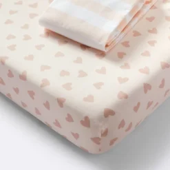 Crib Bedding Set - Pink - 4pc - Cloud Island™ -Cloud Island GUEST 2d6e65d2 ef17 4d58 bf3e f2da2575088a