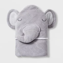 Baby Elephant Hooded Towel - Cloud Island™ Gray -Cloud Island GUEST 6a833136 3a6f 412e b68a d2db4ea0b289