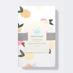 Polyester Rayon Jersey Fitted Crib Sheet - Cloud Island™ Citrus -Cloud Island GUEST 83542191 3a83 44f2 9982 5fd933026957