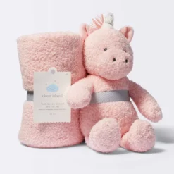 Plush Blanket With Soft Toy - Unicorn - Cloud Island™ -Cloud Island GUEST c4fce667 61aa 47f2 b09c ef1ef7b7e467